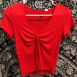 Me to We Red PacSun shirt